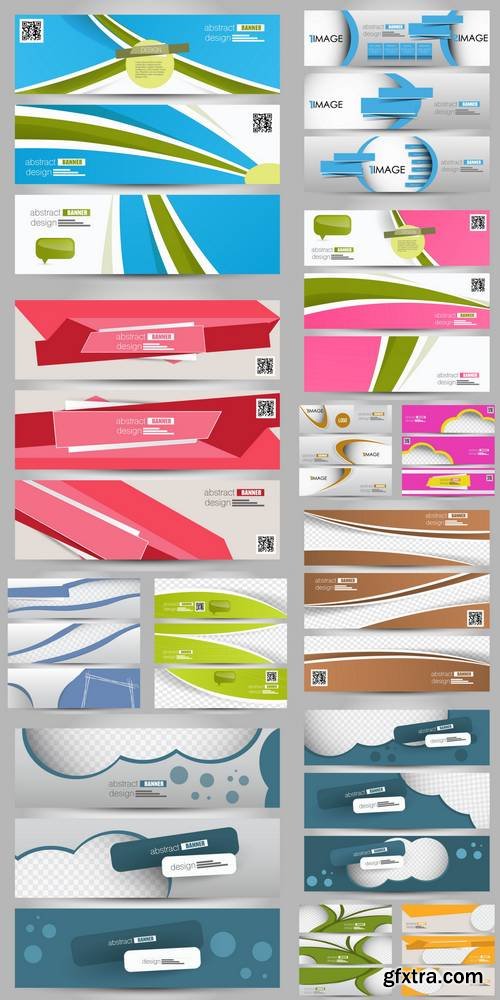 Banner Template - Abstract Background for Design, Business, Education, Advertisement 1