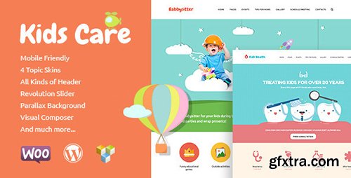 ThemeForest - Kids Care v1.7 - Multi-Purpose Children WordPress Theme - 10677891