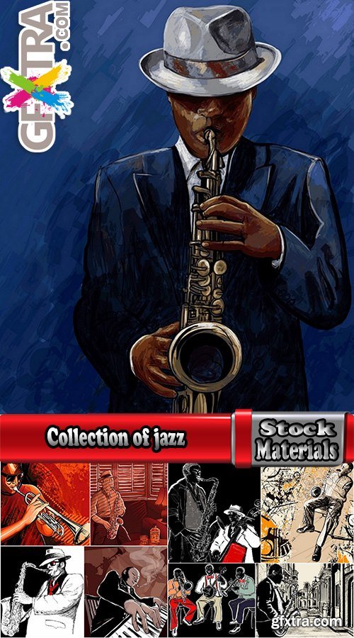 Collection of jazz singer musician jazz artist 25 EPS