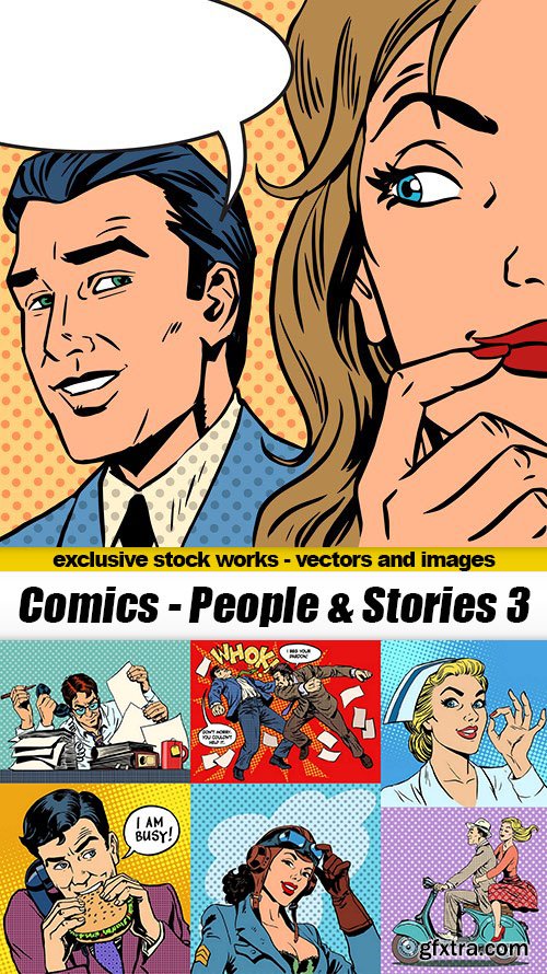 Comics - People & Stories 3 - 25xEPS