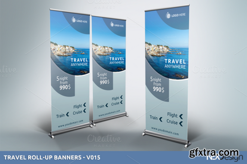 CM - Travel Roll-Up Banners - v015 580878