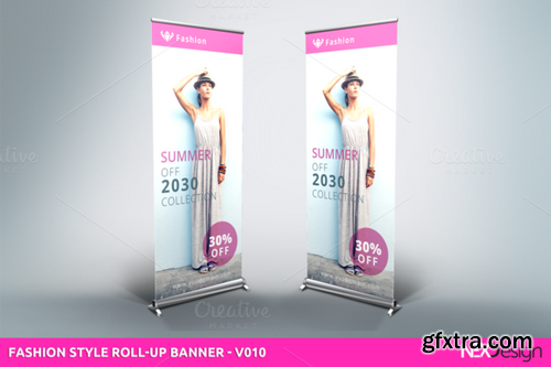 CM - Fashion Style Roll-Up Banner - v010 571736
