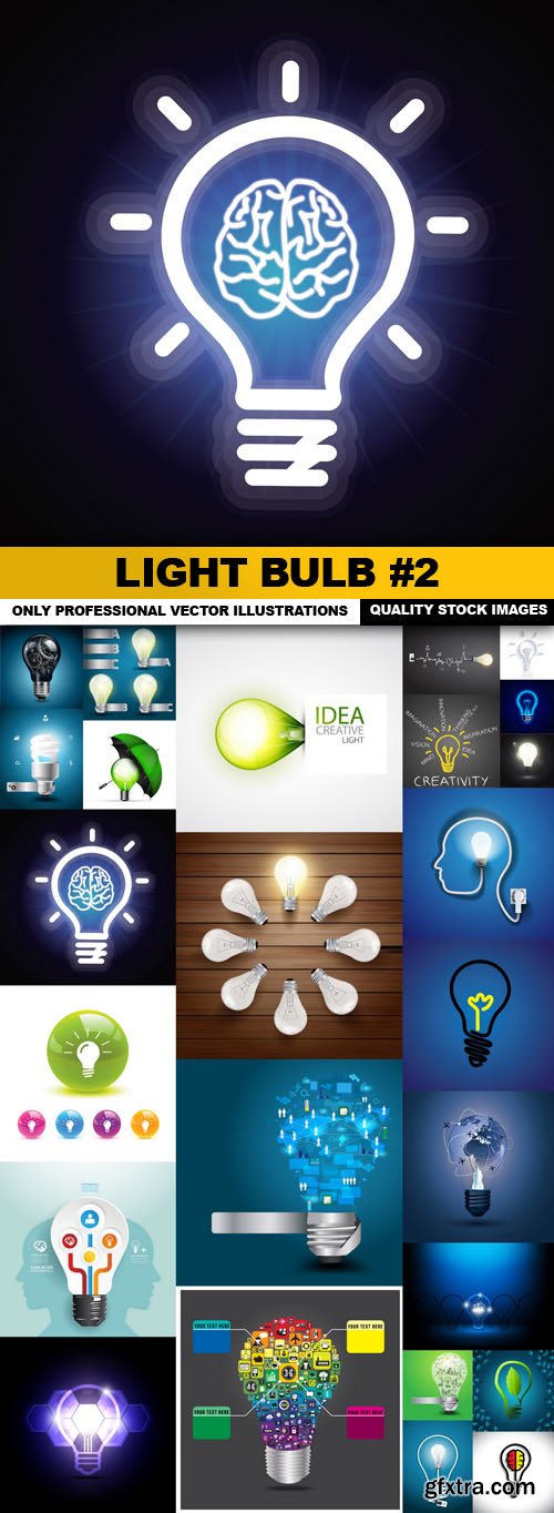 Light Bulb #2 - 25 Vector