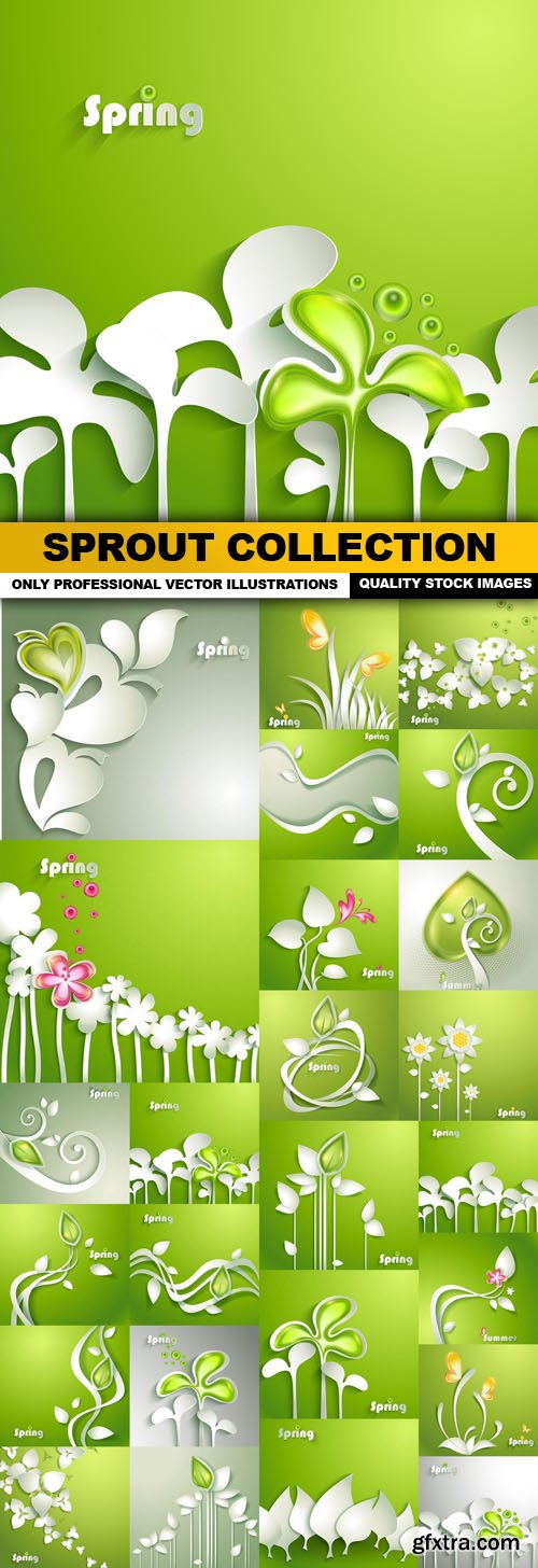 Sprout Collection - 25 Vector