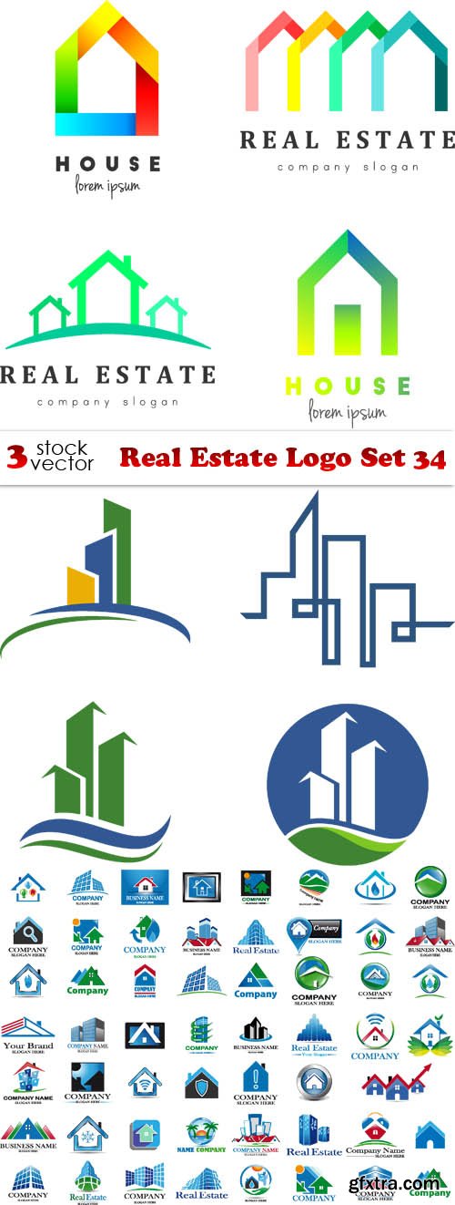 Vectors - Real Estate Logo Set 34