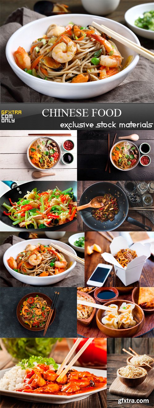 Chinese Food - 10 x JPEGs