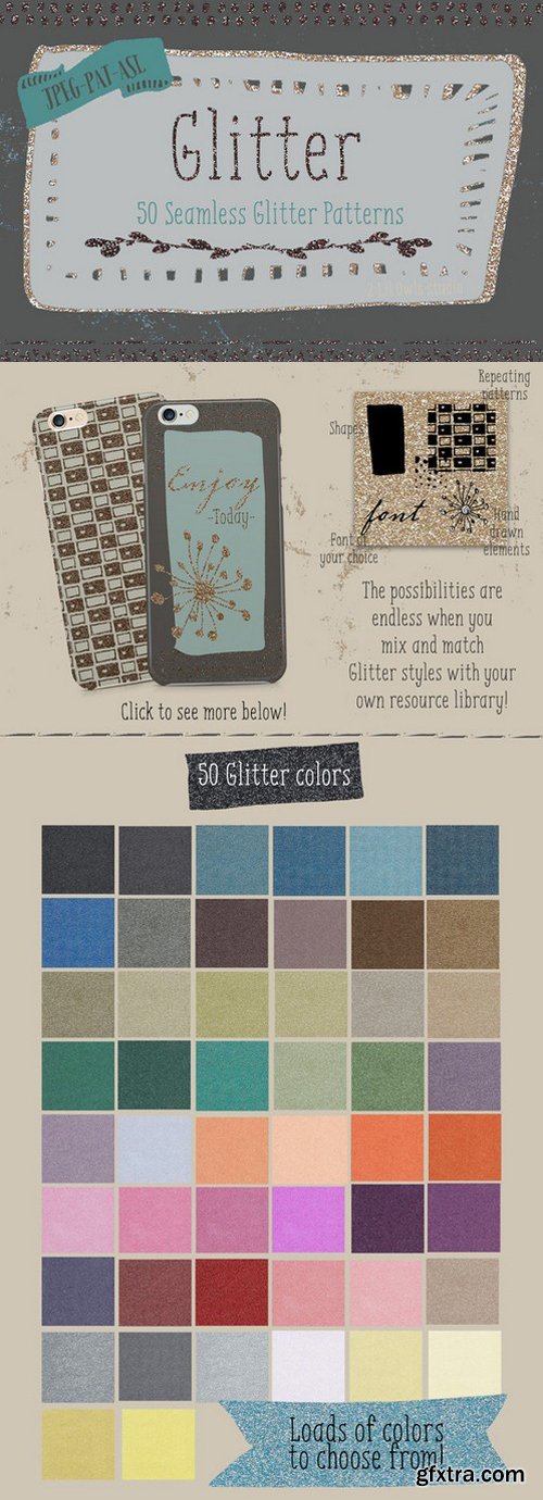 CM - Glitter Pattern Collection 590834