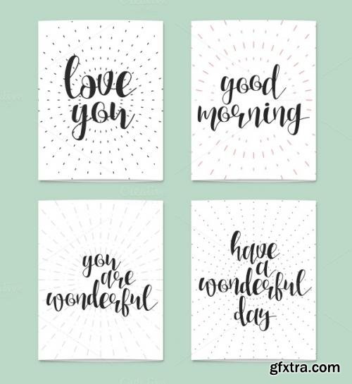 CreativeMarket Realistic blank card with design 596090