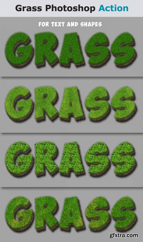 Grass Photoshop Action