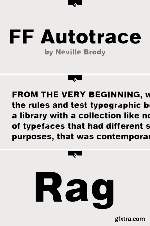 FF Autotrace Font Family