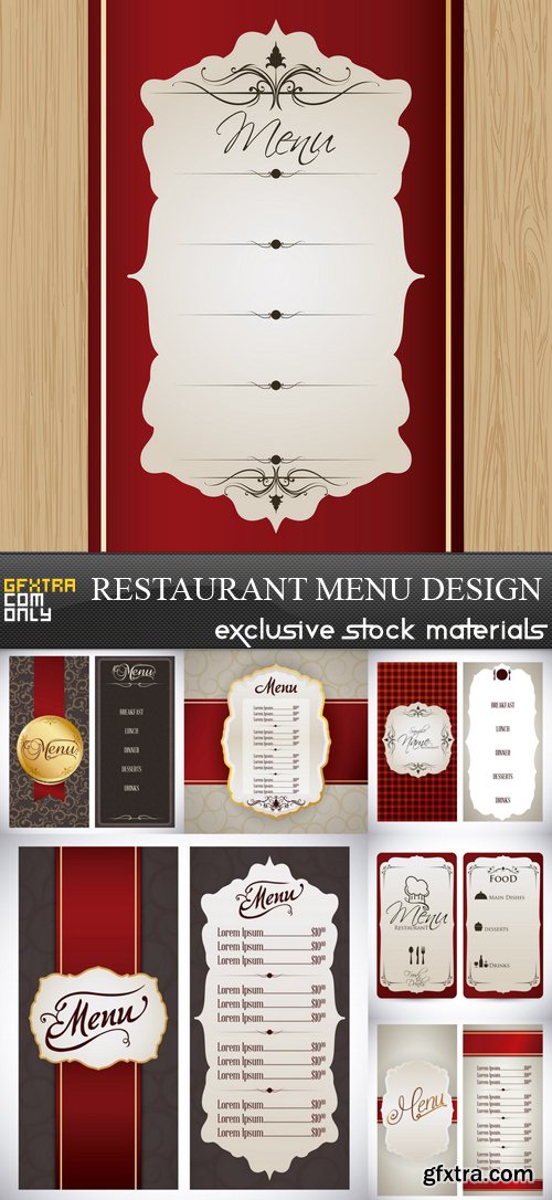 Restaurant Menu Design - 7 EPS