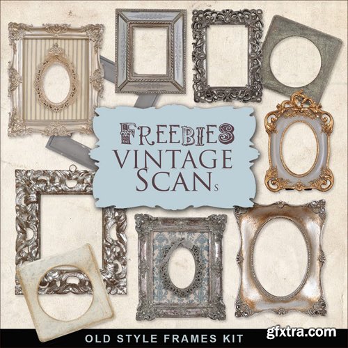 Scrap Kit - Vintage Frames