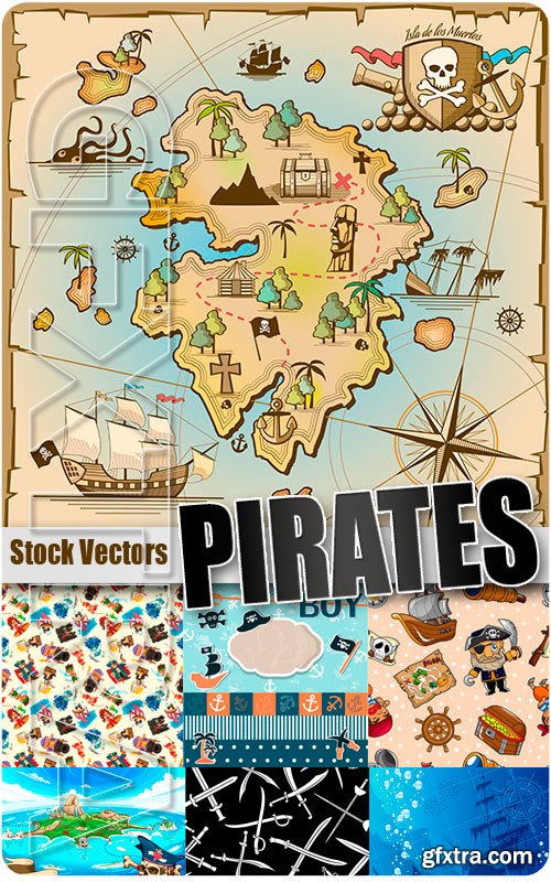 Pirates - Stock Vectors