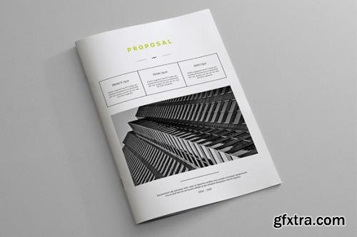 CreativeMarket Indesign Business Proposal Template 245878