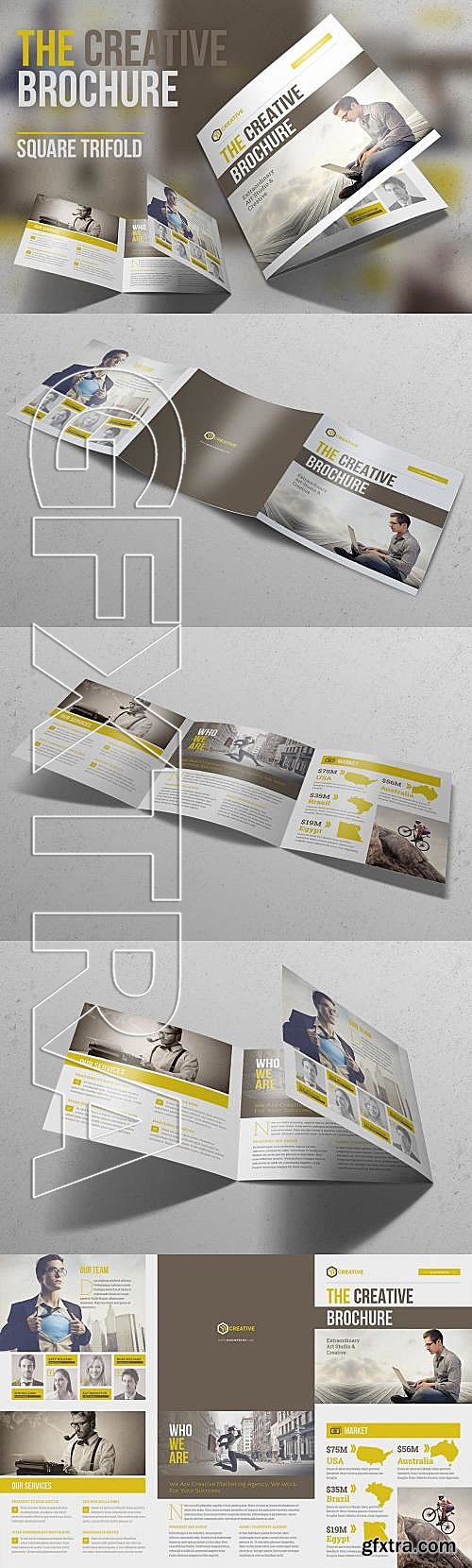 CM - The Creative Brochure - Square 3fold 589500