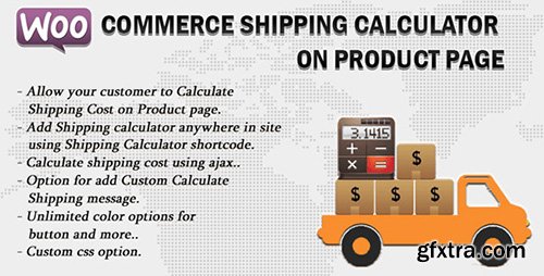 CodeCanyon - Woocommerce Shipping Calculator On Product Page v1.4 - 11496815