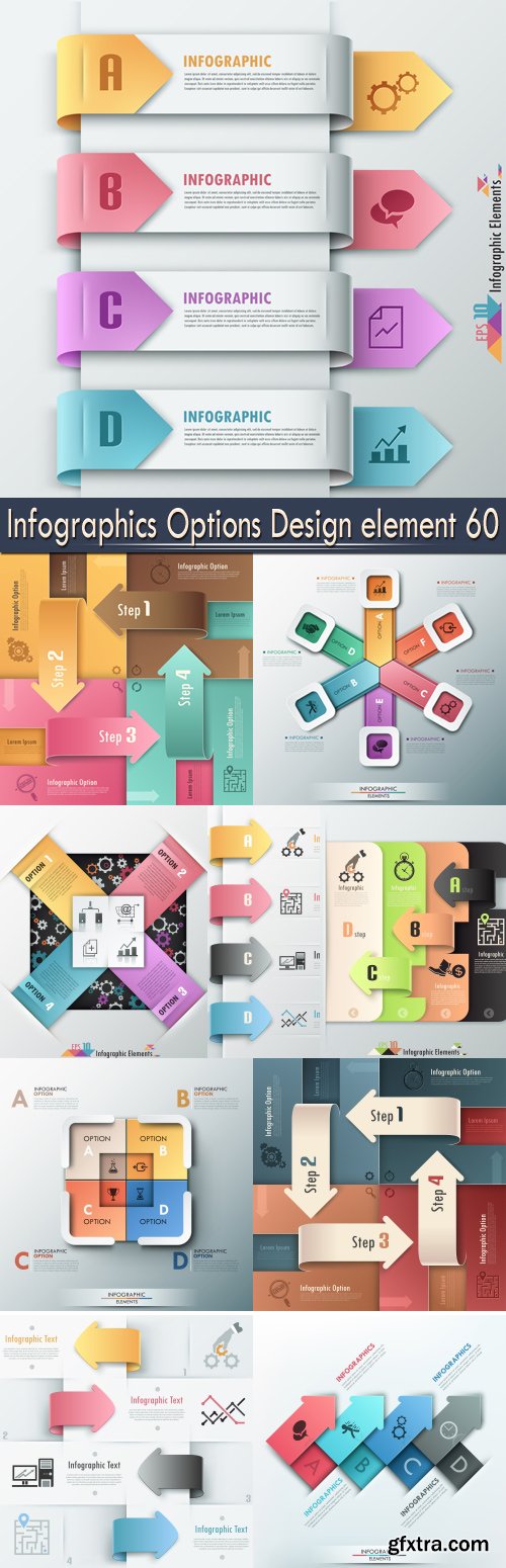 Infographics Options Design element 60