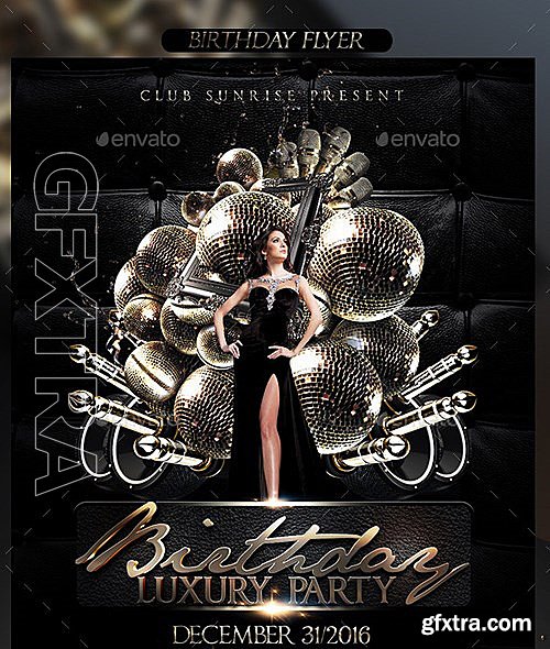 GraphicRiver - Birthday Party Flyer 13192784