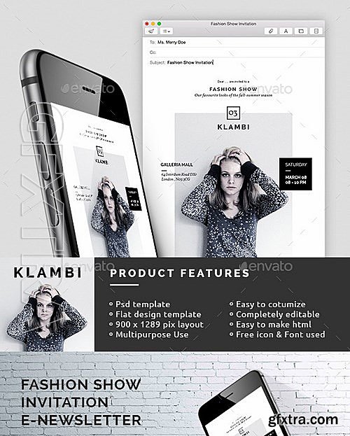 GraphicRiver - Fashion Show Invitation Email Newsletter 10618647