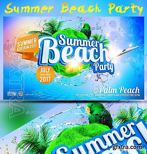 GraphicRiver - Summer Beach Party 10755019