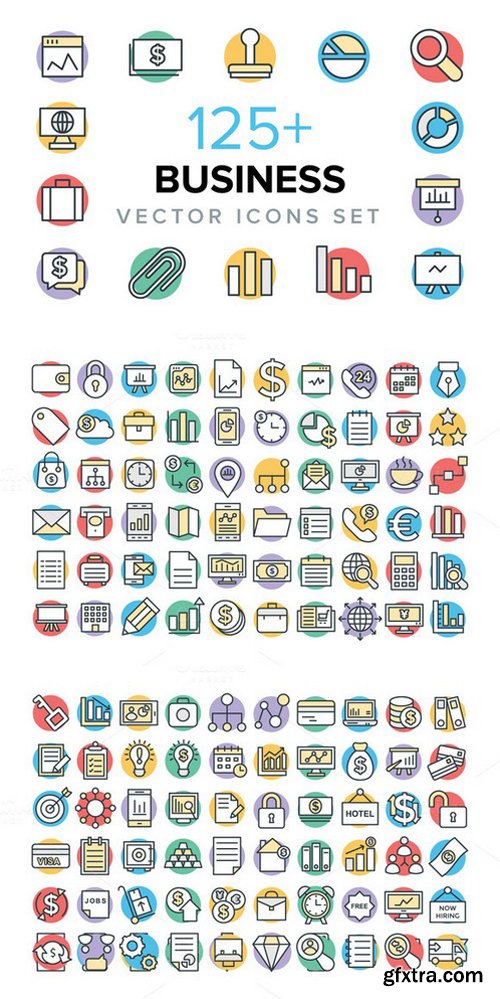 CM - 125+ Business Vector Icons 602636