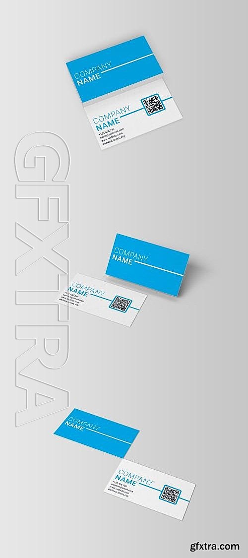 CM - Business Card with a QR code 608840