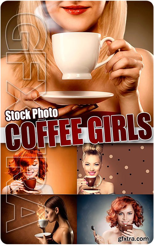 Coffee girl - UHQ Stock Photo