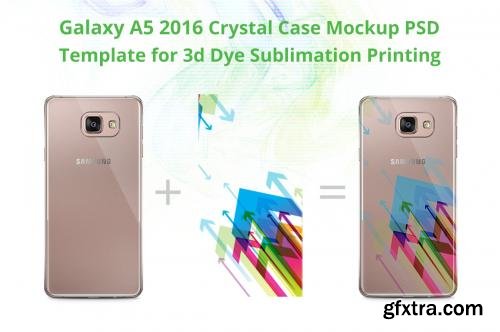 CreativeMarket Galaxy A5 2016 3d Crystal Case 608303