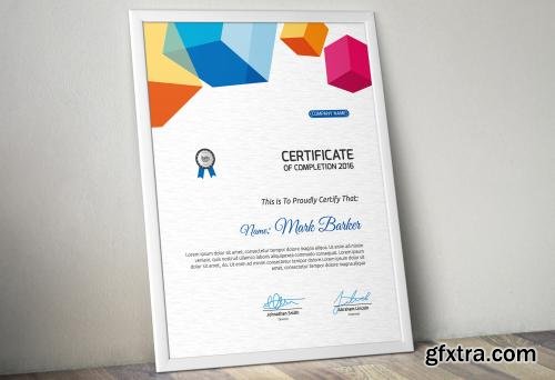 CreativeMarket Certificate 607740