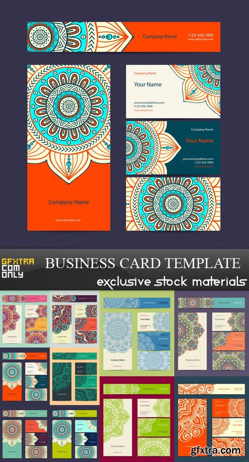 Business Card Template - 10 EPS