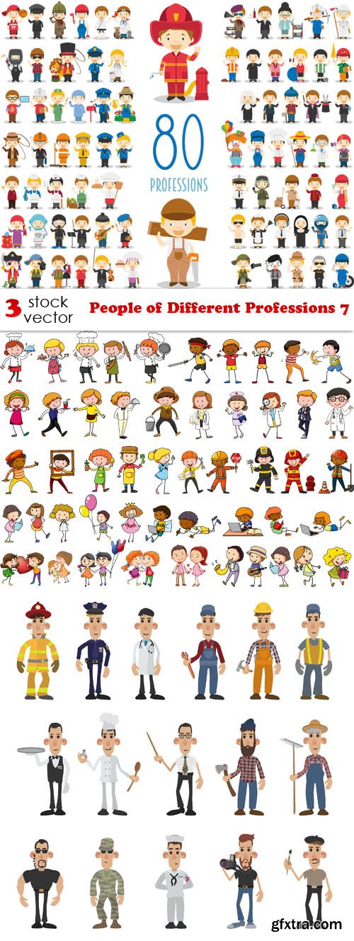 Vectors - People of Different Professions 7