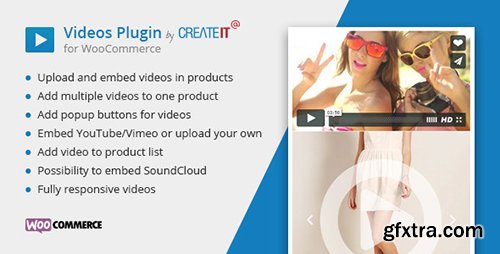 CodeCanyon - Videos Plugin for WooCommerce v1.6 - 11425598