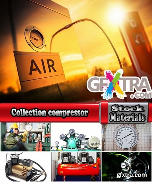 Collection compressor pump compressed air oxygen 25 HQ Jpeg