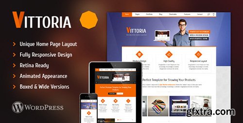 ThemeForest - Vittoria v1.4 - Retina Responsive WordPress Theme - 4861643