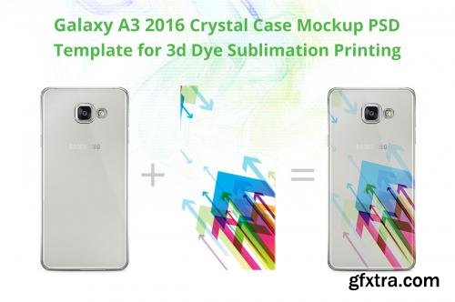 CreativeMarket Galaxy A3 2016 3d Crystal Case 608257