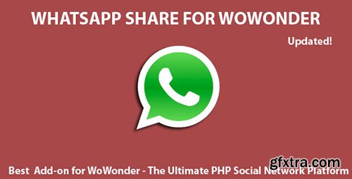 CodeCanyon - Whatsapp Share For Wowonder v1.1.0 - 14873275