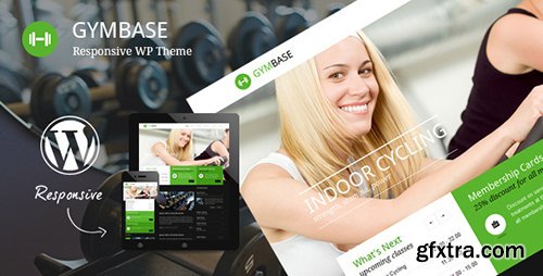 ThemeForest - GymBase v10.8 - Responsive Gym Fitness WordPress Theme - 2732248