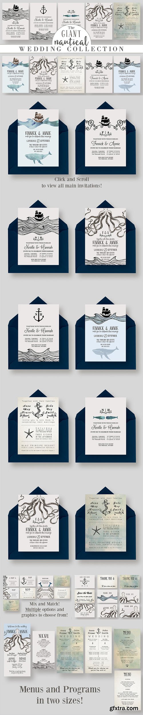 GIANT Nautical Wedding Collection - CM 340161
