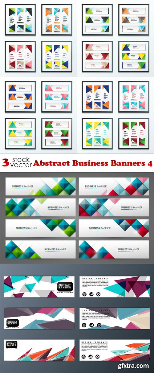 Vectors - Abstract Business Banners 4
