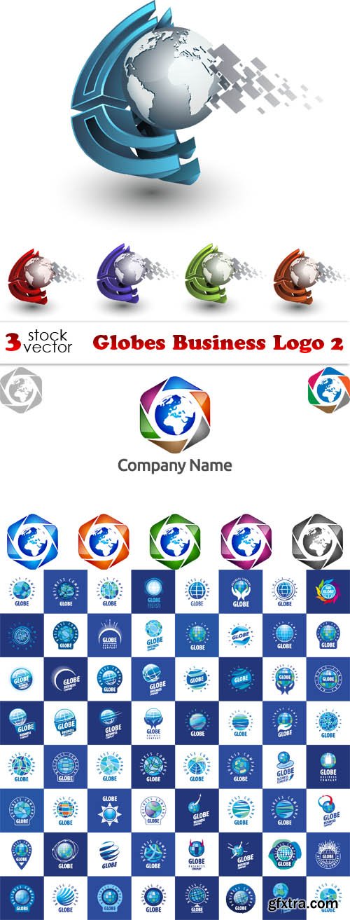 Vectors - Globes Business Logo 2
