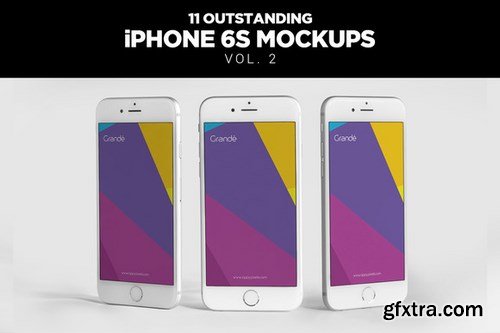 CM - 11 Apple iPhone 6S Mockups Vol. 2 561143