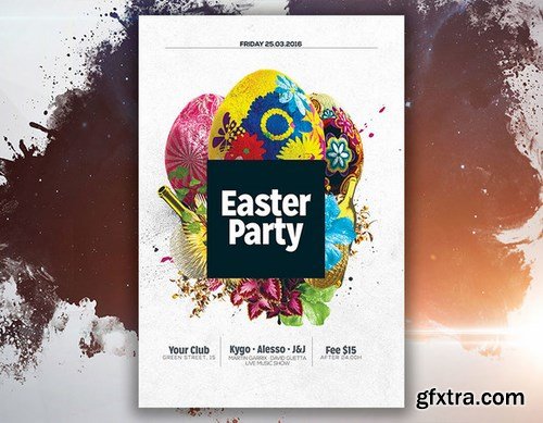 CM - Easter Party Flyer 593932