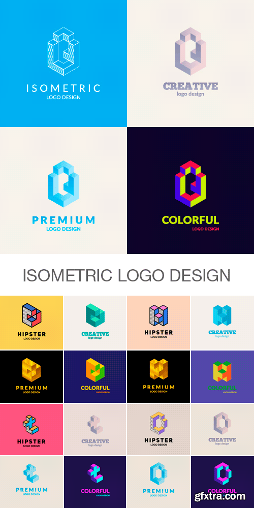 Amazing SS - Isometric Logo Design, 25xEPS