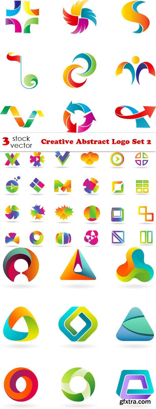 Vectors - Creative Abstract Logo Set 2