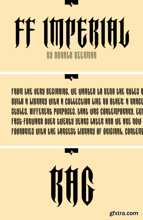 FF Imperial Font Family