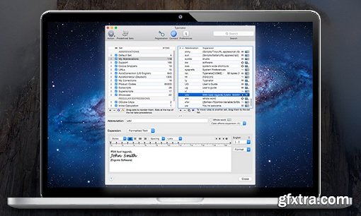 Typinator 6.11 (Mac OS X)