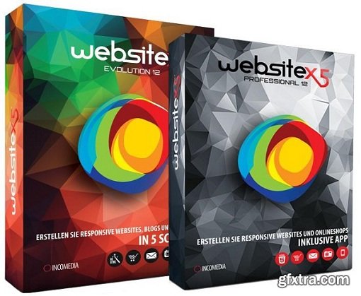 Incomedia WebSite X5 Evolution & Professional 12.0.6.24 Multilingual