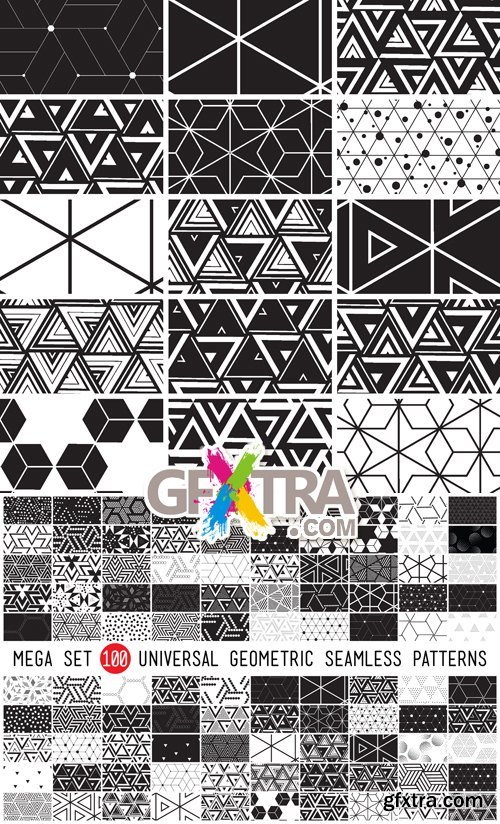 Geometric Abstract Backgrounds Vector 3