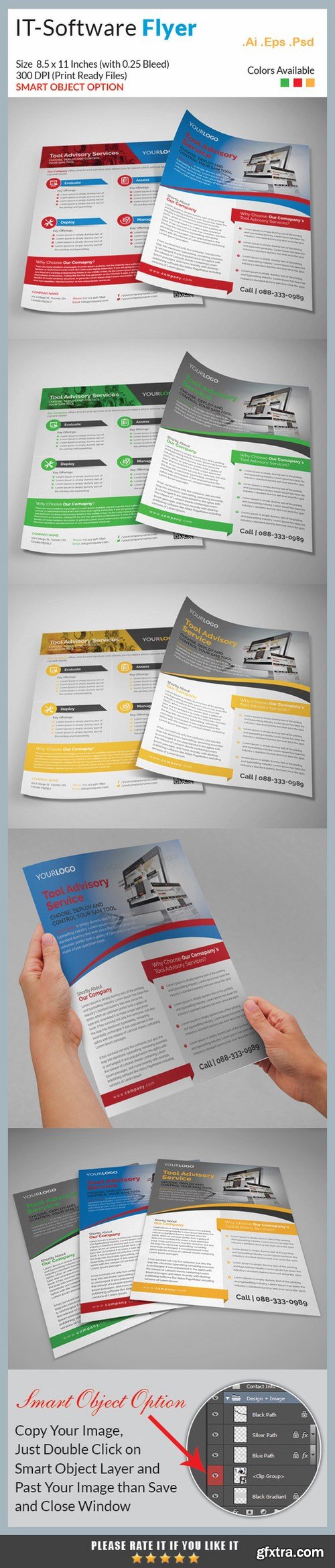 CM - IT and Software Flyers 615669
