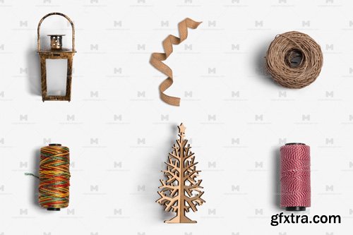 Original Mockup - Christmas Extra Isolate Objects